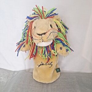 John Daly Winning Edge Designs Plush Lion Golf Club Head Cover 460 CC Drivers